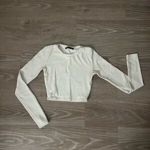 Zara White Crip Top🤍